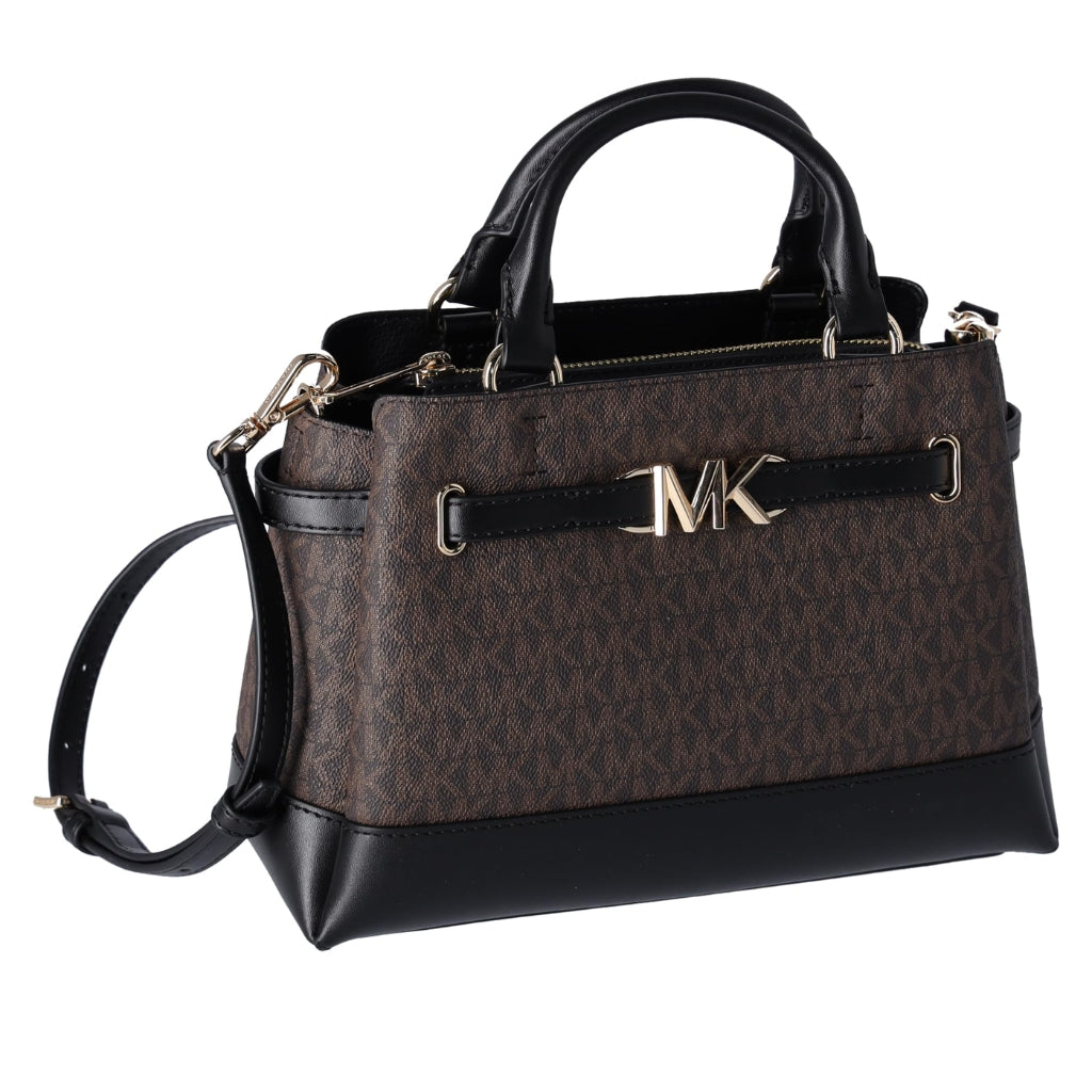 Michael Kors Jet Set Leather Handbag with Shoulder Strap - Size M