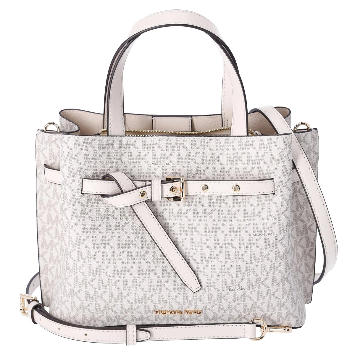 Michael Kors Emilia Small Logo Signature Satchel – Dazigno