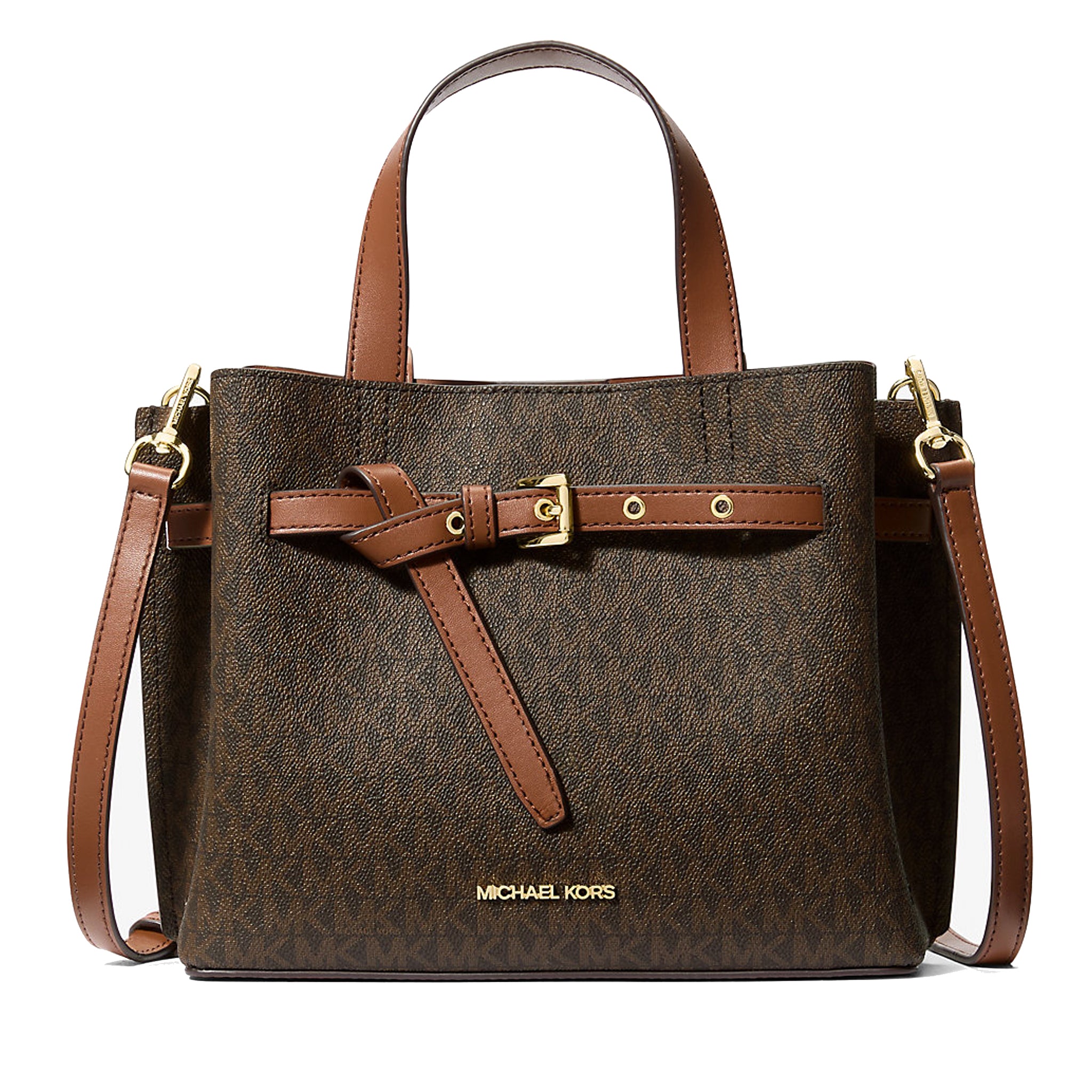 Michael Kors Emilia Small Logo Signature Satchel