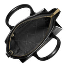 Michael Kors Avril Small Pebbled Leather Satchel Bag - Black