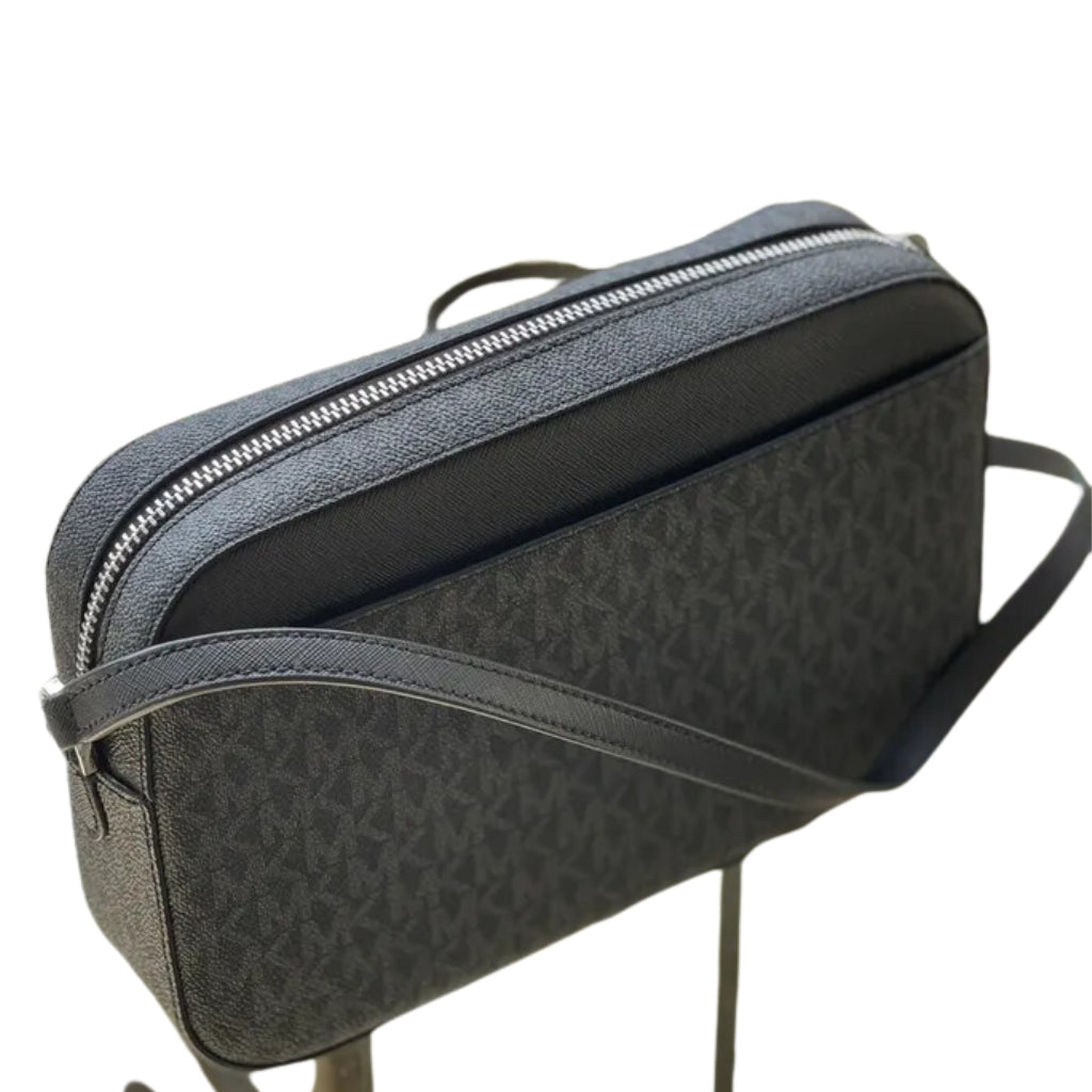 Michael Kors Chain Crossbody Bag - Black PVC