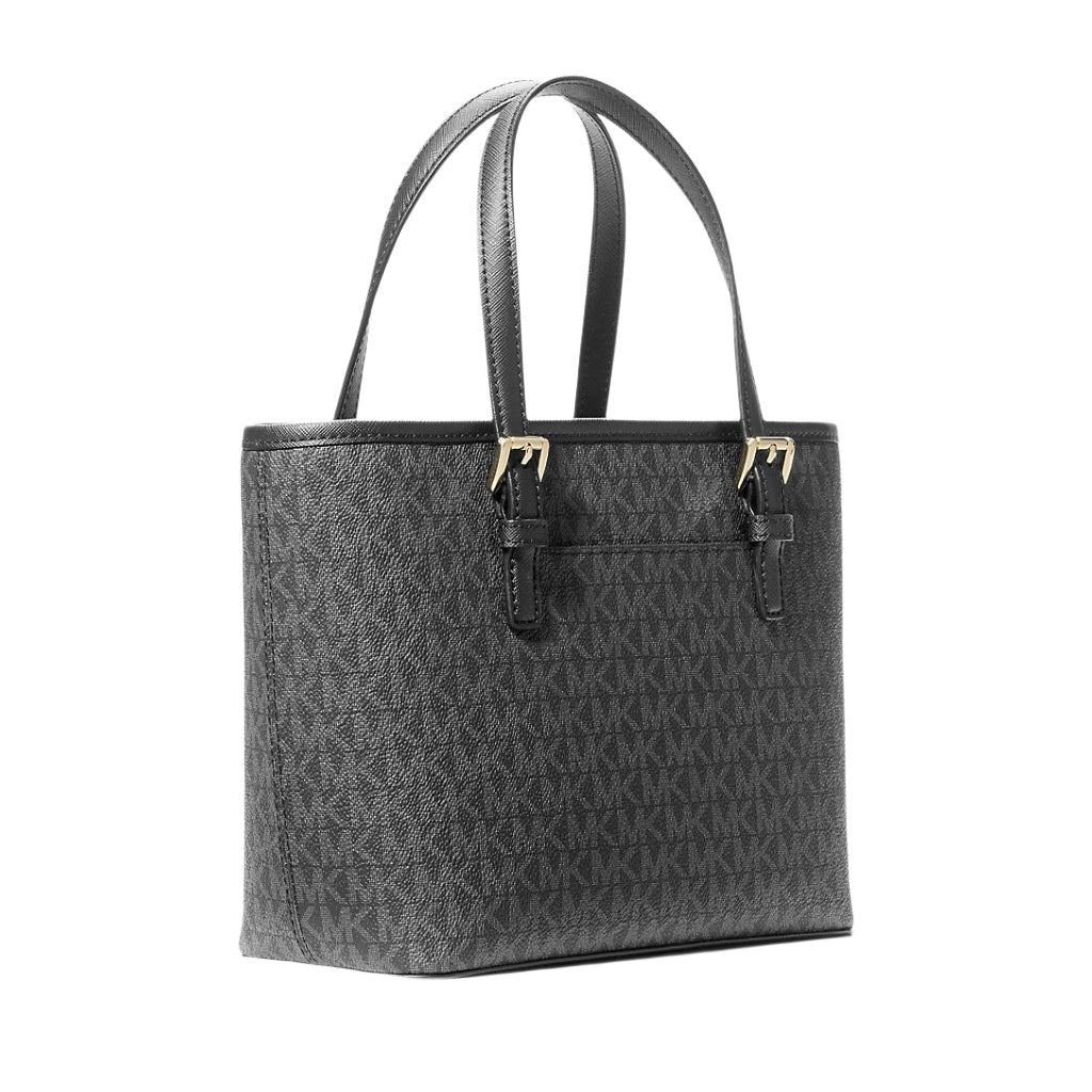 Michael Kors Jet Set Travel Extra-Small Logo Top-Zip Tote Bag