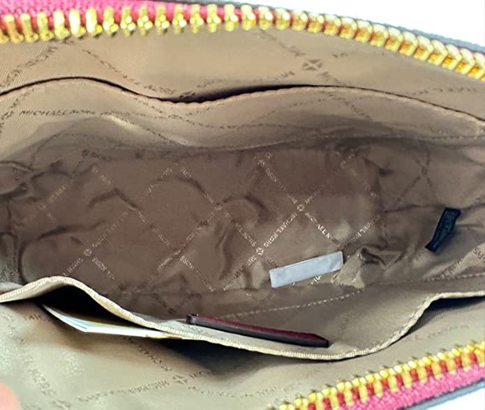 Michael Kors Jet Set Leather Handbag with Shoulder Strap - Size M