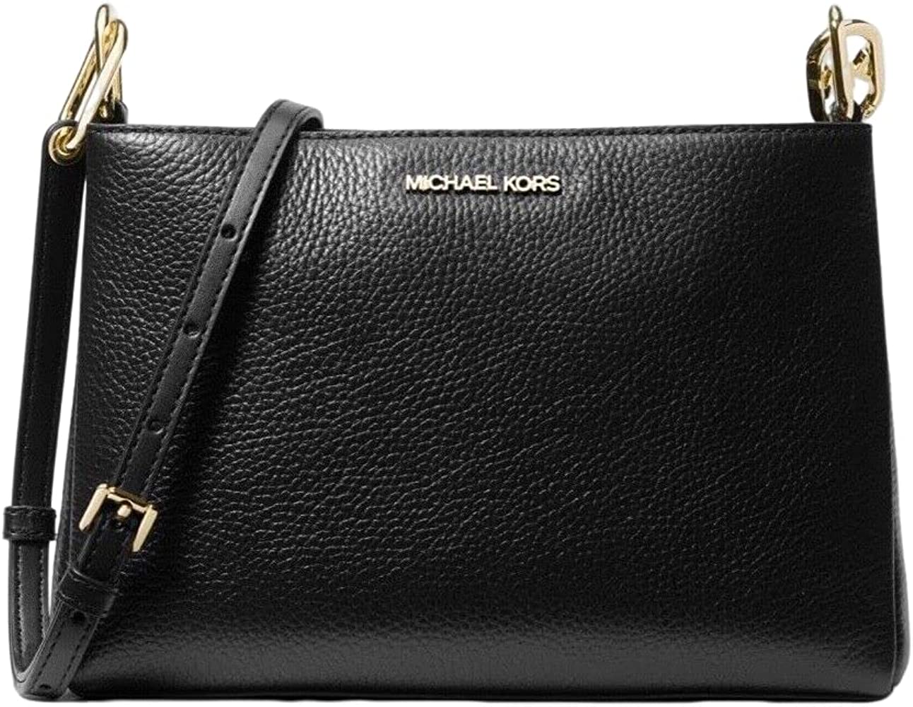 Michael Kors Trisha Leather Triple Compartment Shoulder Bag, Medium