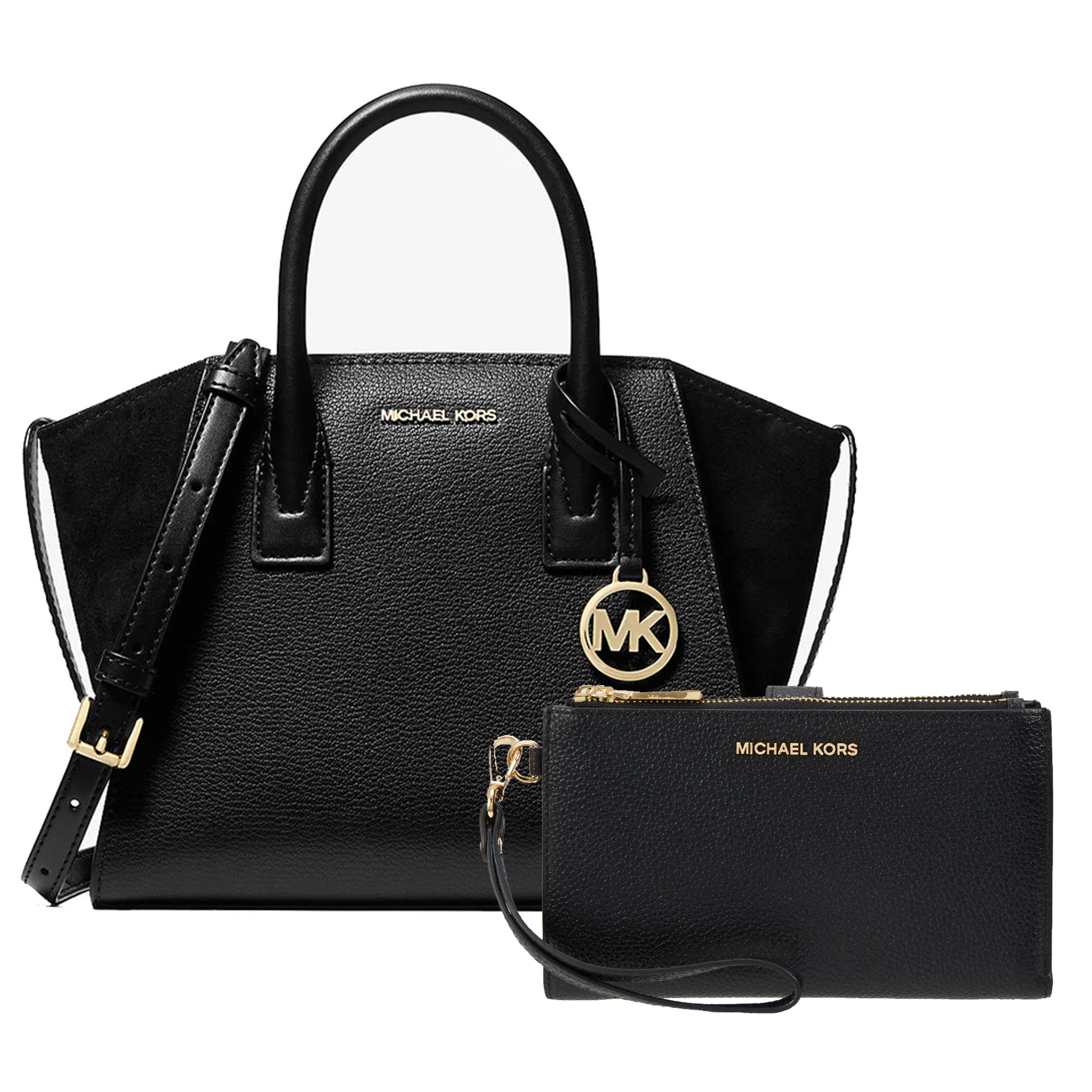 MKバッグ Michael Michael Kors Avril Small Leather Top Zip Satchel | Brixton