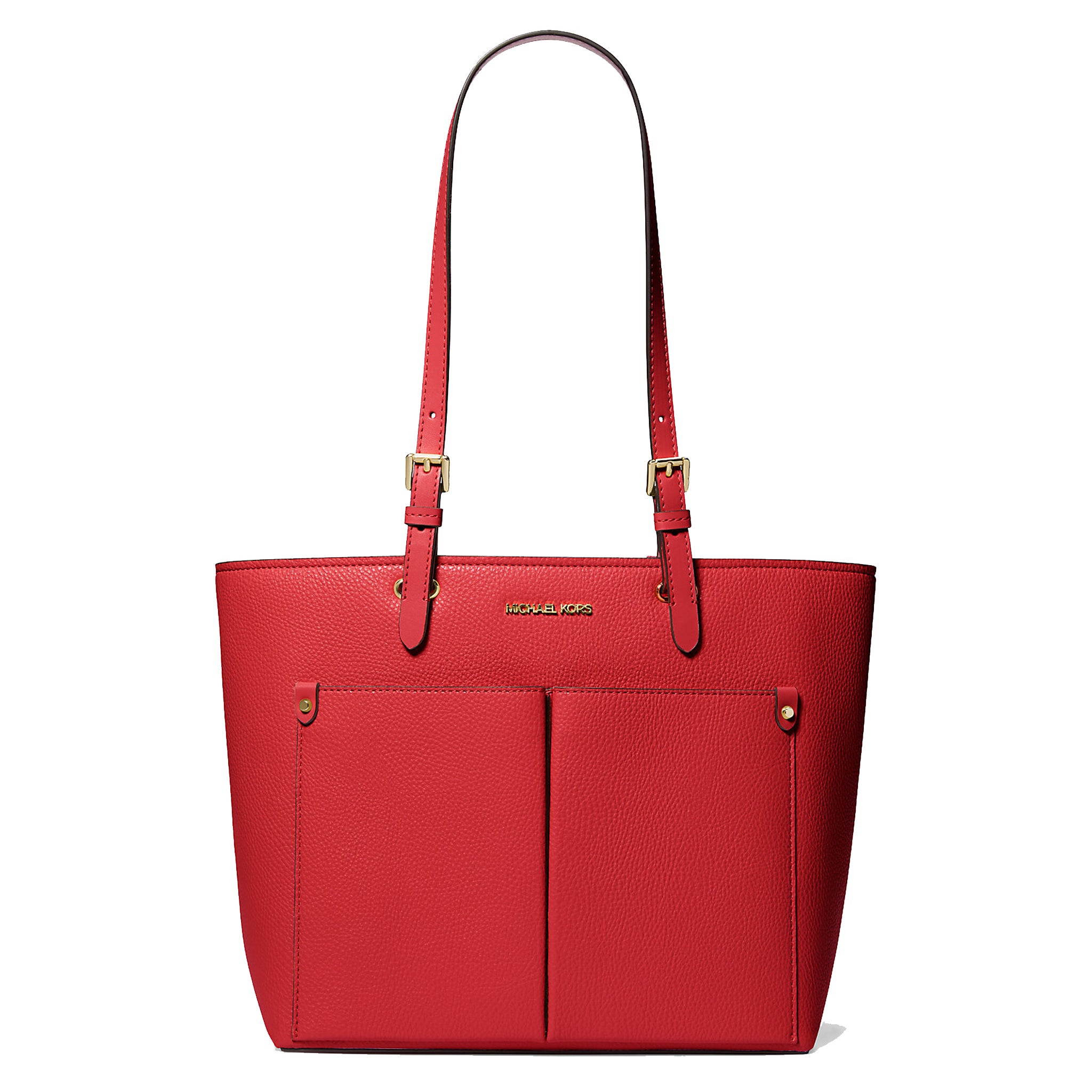 [新品] Michael Kors JETSETダブルポケットトートバッグ Michael Kors Jet Set Travel Medium Double Pocket Tote Bag