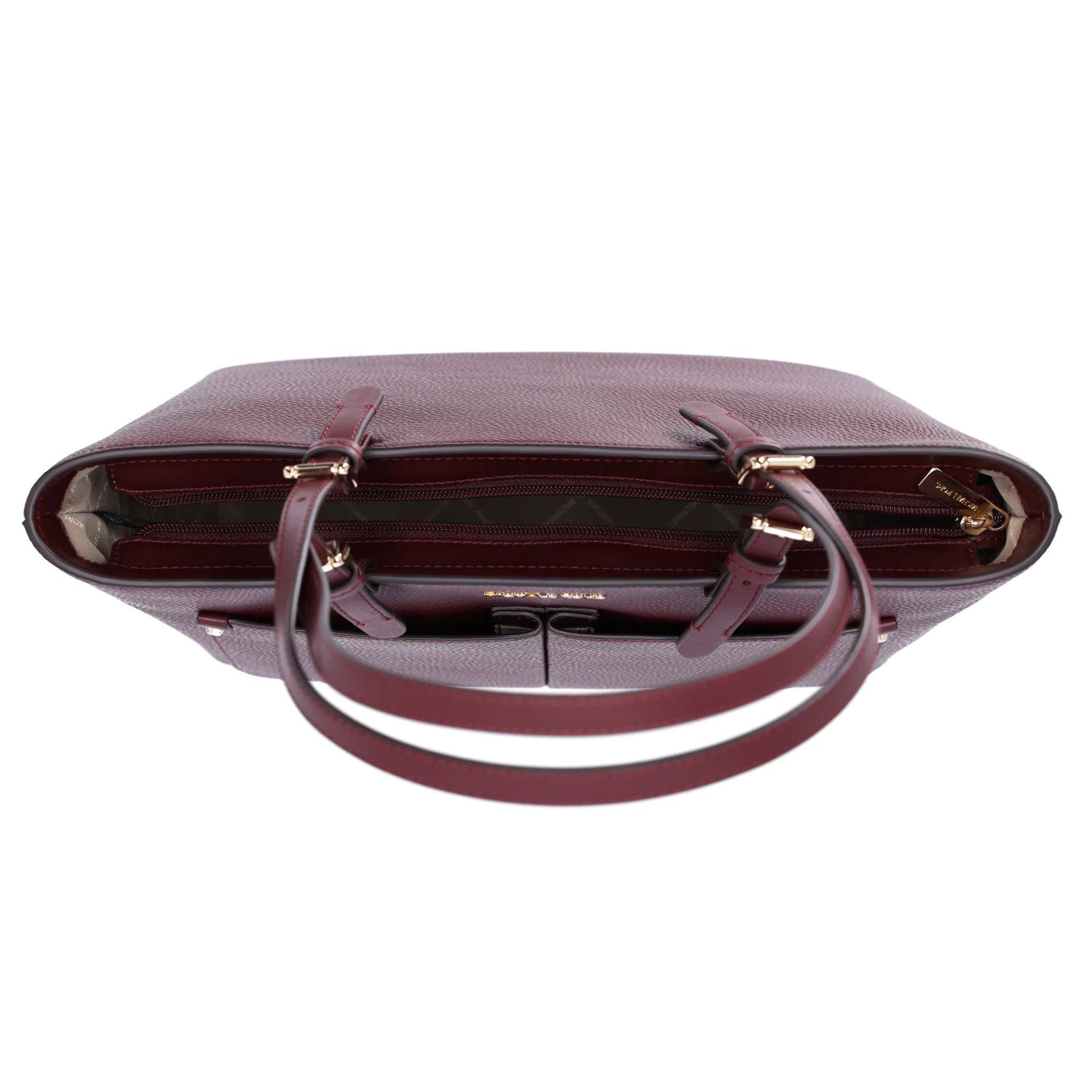 Oxblood michael kors purse 2025