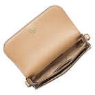 Michael Kors Jet Set Travel Small Metallic Leather Crossbody Bag